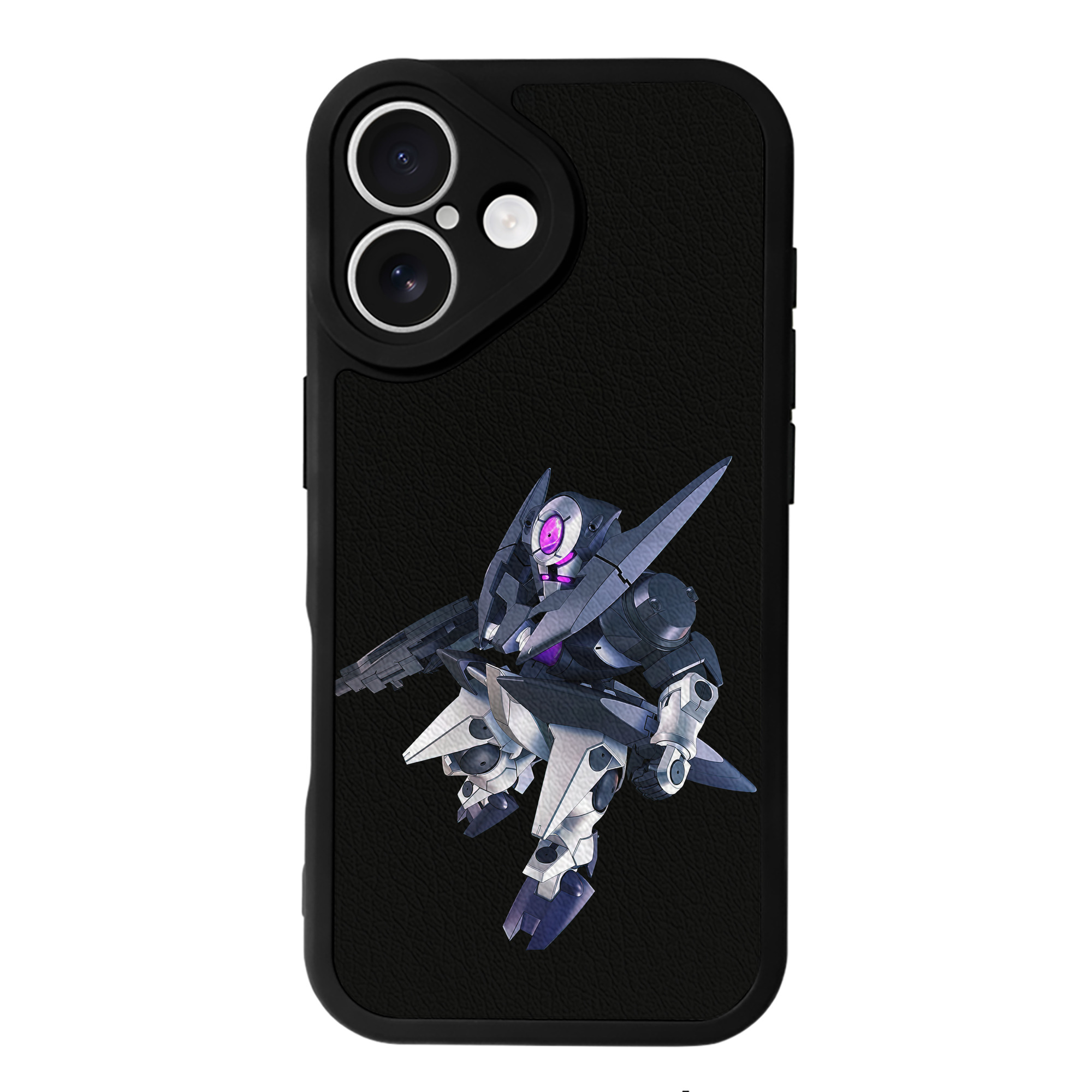 （画像用） 機動戦士ガンダム Mobile Suit Gundam 【iPhone 16シリーズ対応】シリコンスマホケース（レザー調） 材質：シリコン